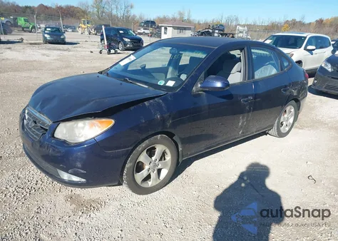 2008 Hyundai Elantra Gls/Se из США, поврежденный, VIN KMHDU46D28U307712